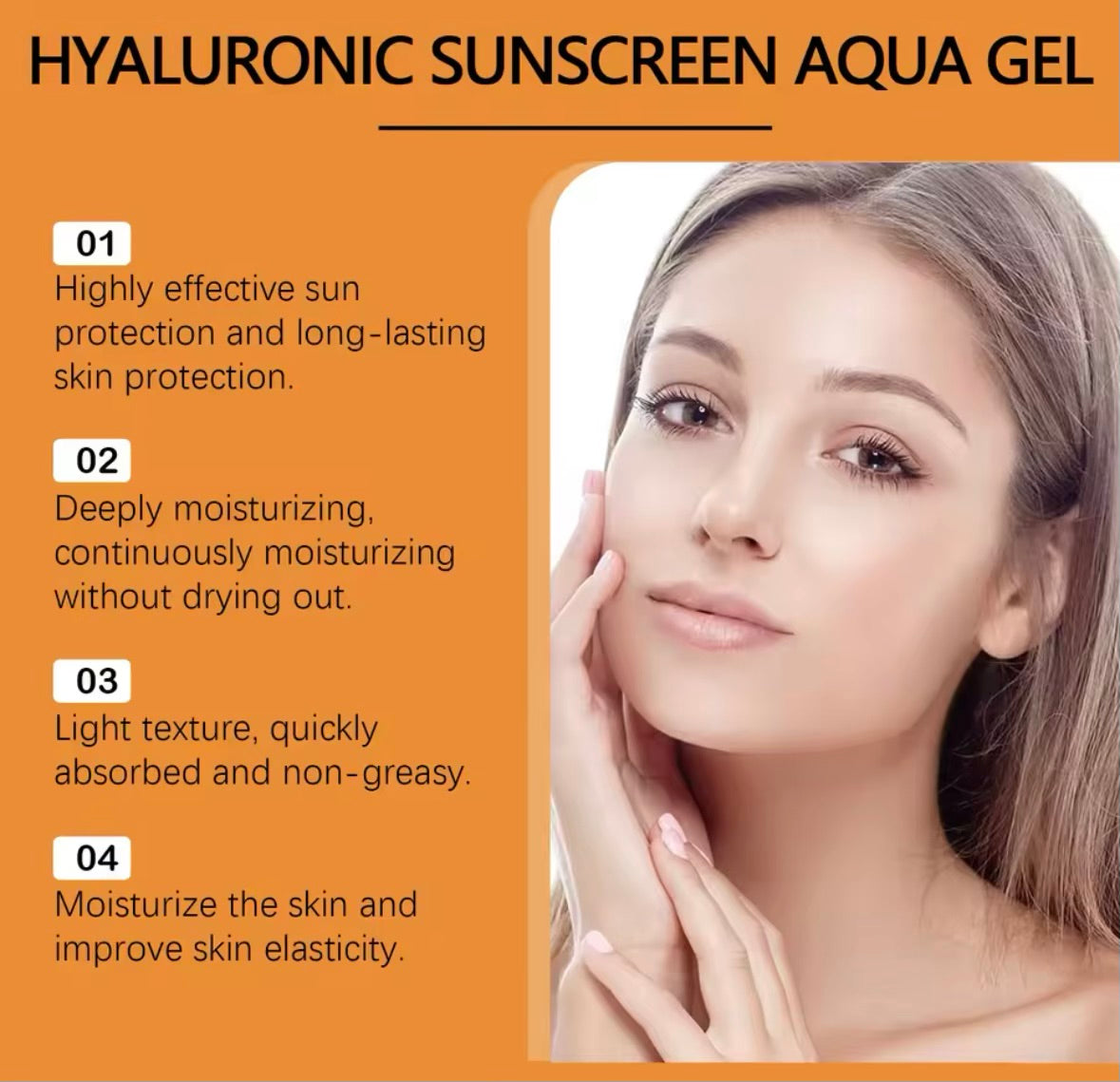 1% Hyaluronic Sunscreen Gel